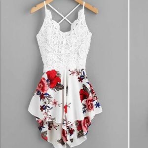Beautiful Floral Romper